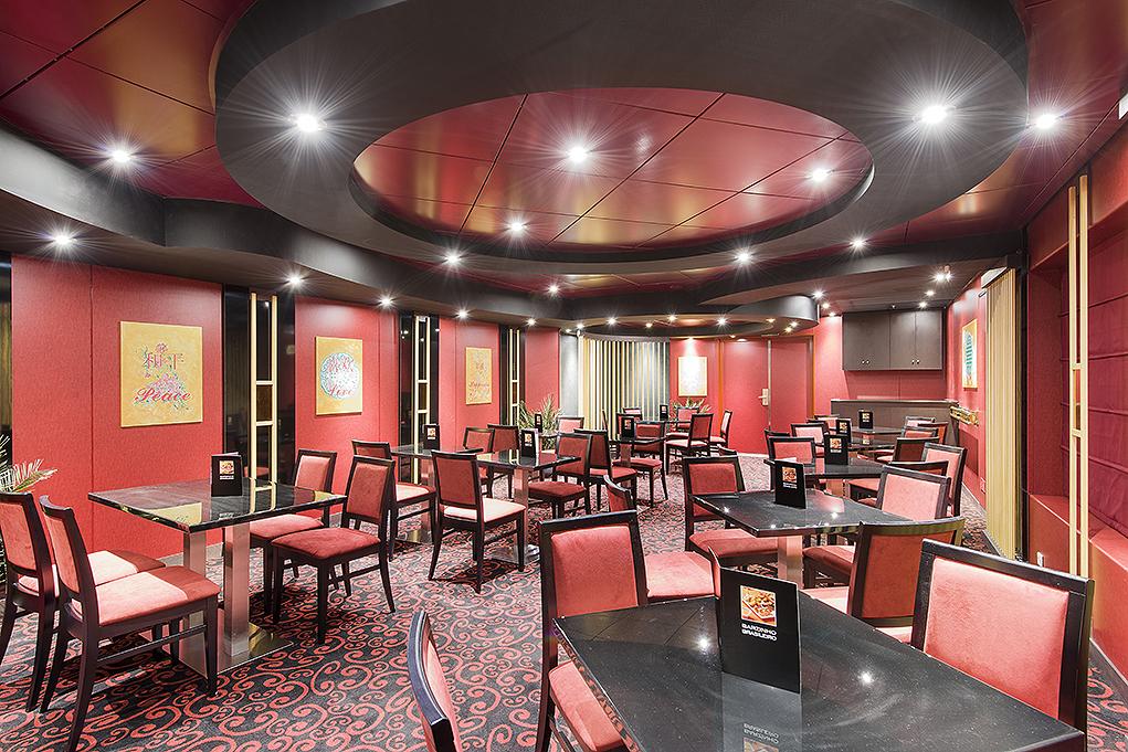 Camarote Menús a la carta - MSC Lirica