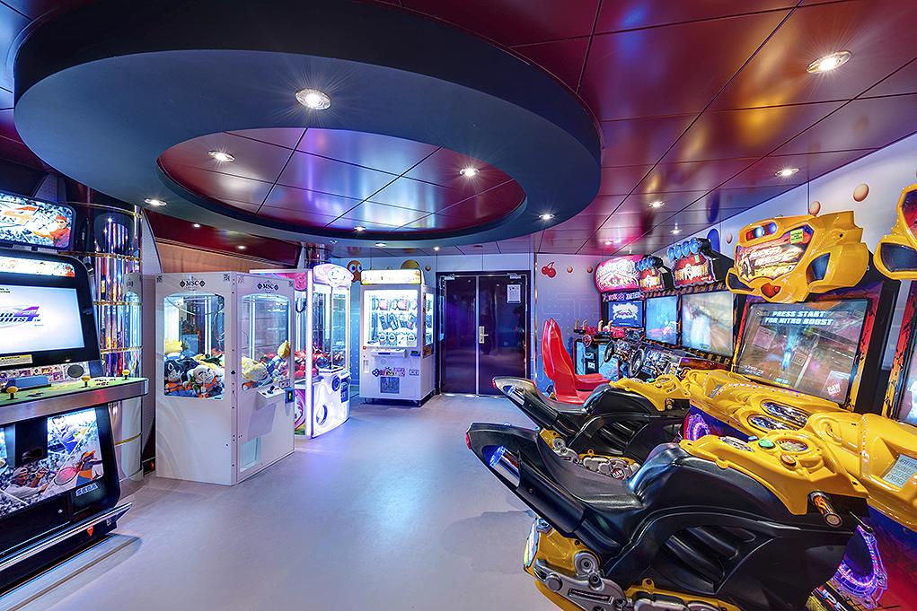 Virtual Arcade MSC Lirica