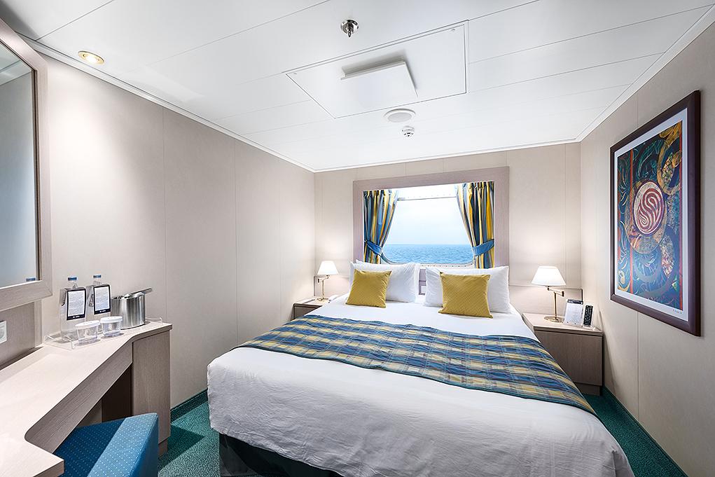 Camarote exterior MSC Lirica