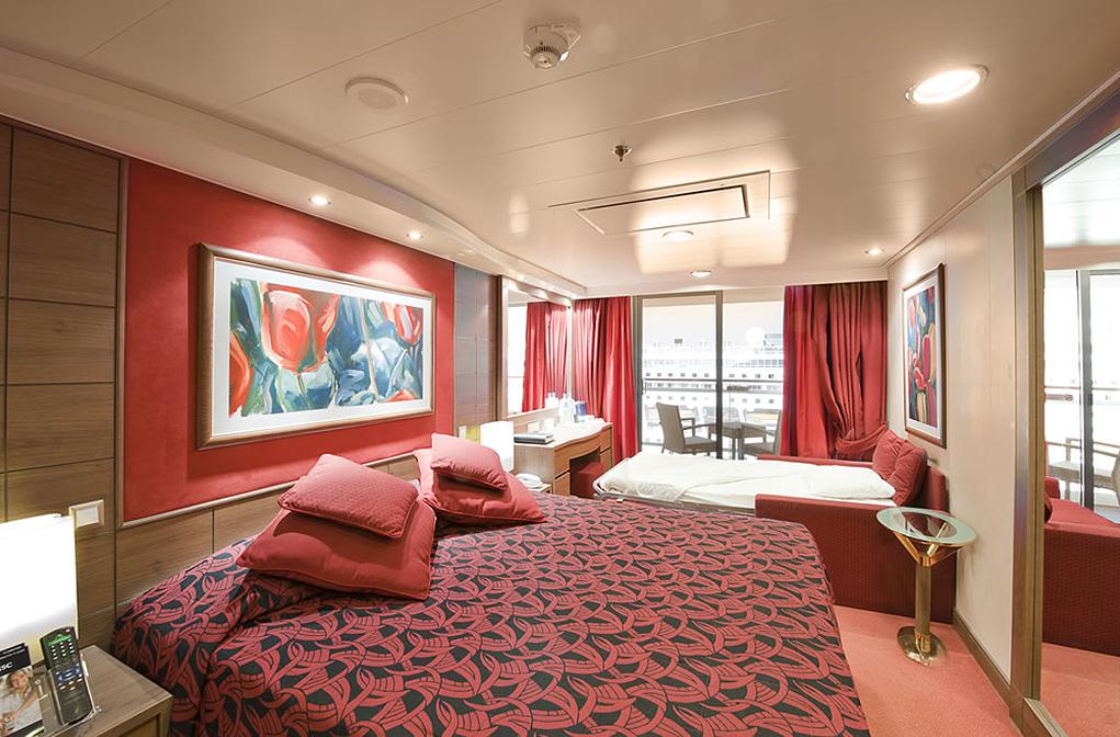Camarote con balcón MSC Musica