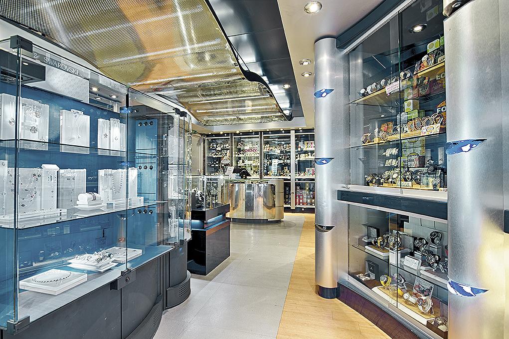 Zona de tiendas MSC Musica