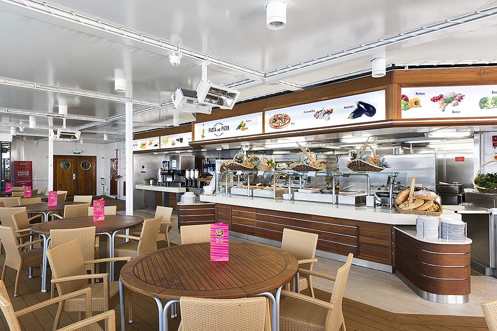 Restaurante Il Patio Pizza MSC Opera