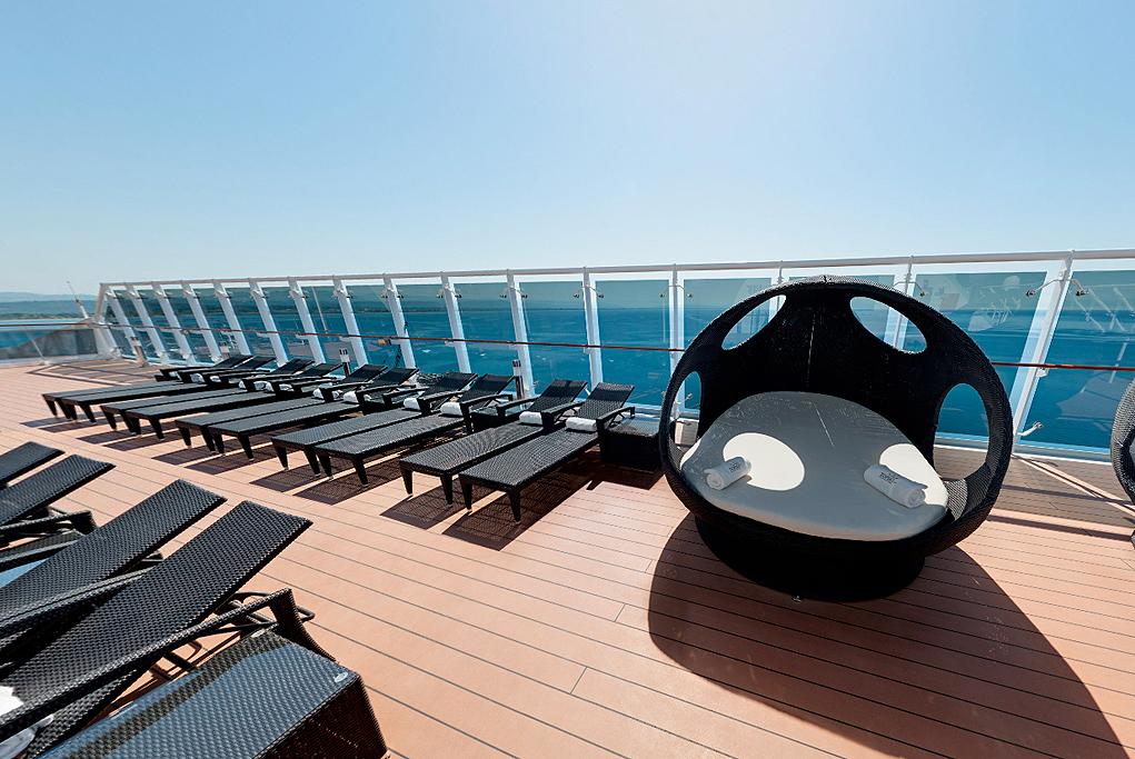 Camarote Top 16 Solarium - MSC Orchestra