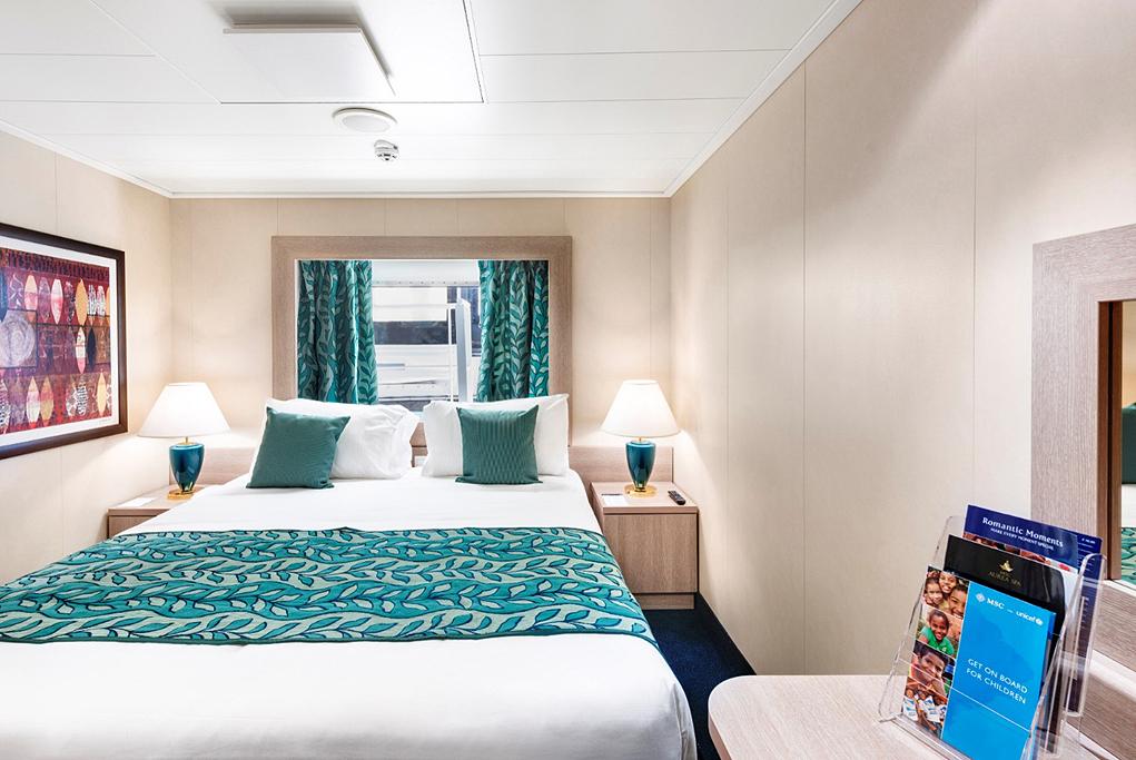 Camarote Exterior MSC Poesia