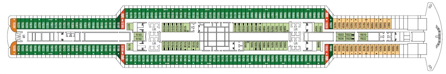 Cubierta 15 MSC Seaside