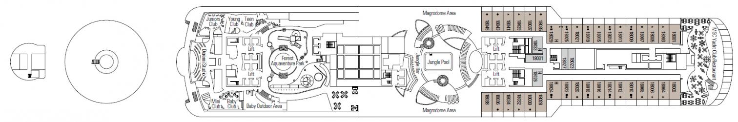 Cubierta 18 MSC Seaside