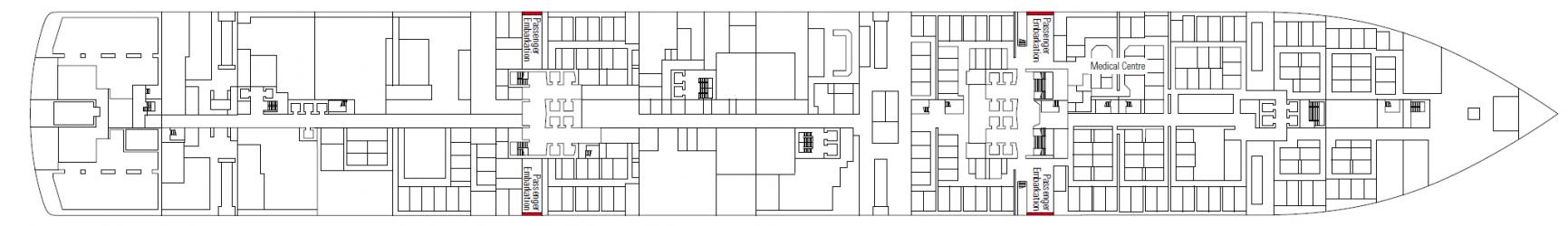 Cubierta 4 MSC Seaside