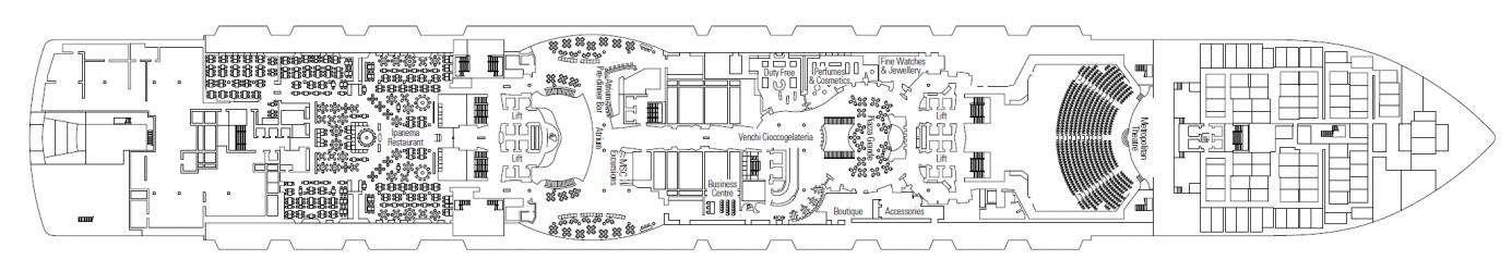 Cubierta 6 MSC Seaside