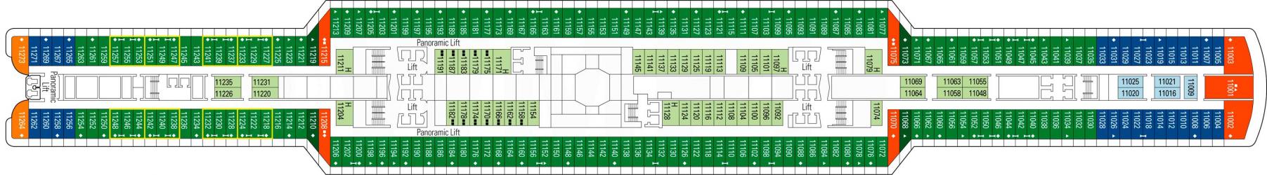Cubierta 11 MSC Seaview
