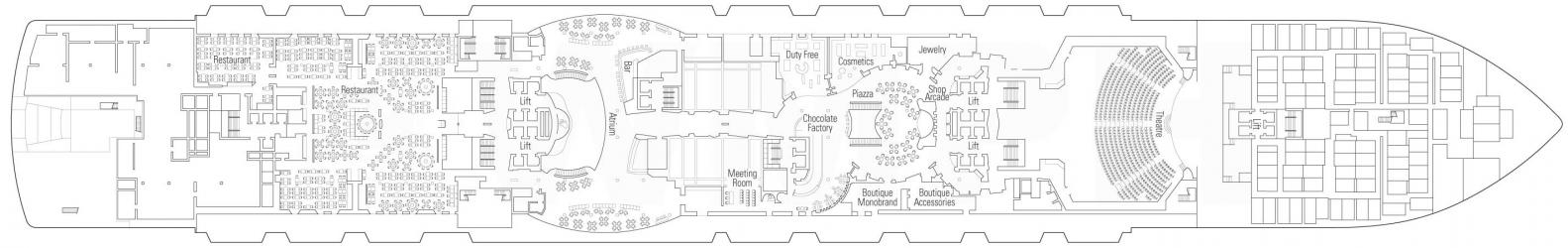 Cubierta 6 MSC Seaview