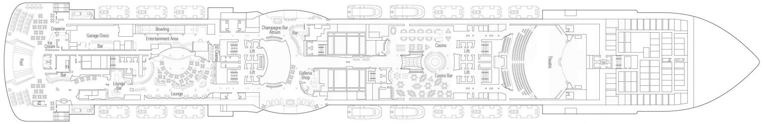 Cubierta 7 MSC Seaview