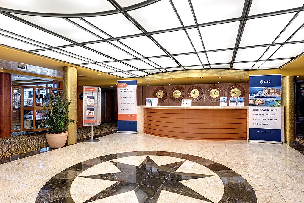 Atención al cliente MSC Sinfonia