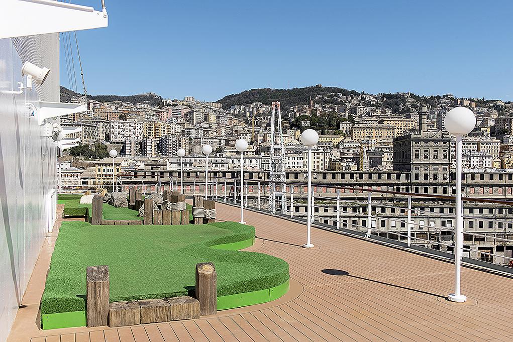 Camarote Golf ¡vaya swing! - MSC Sinfonia
