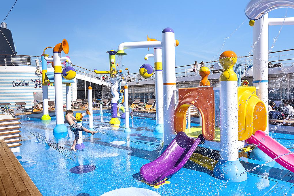 Camarote Doremi Spray Park - MSC Sinfonia