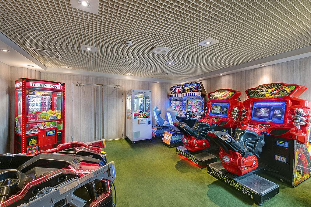 Virtual Arcade MSC Sinfonia
