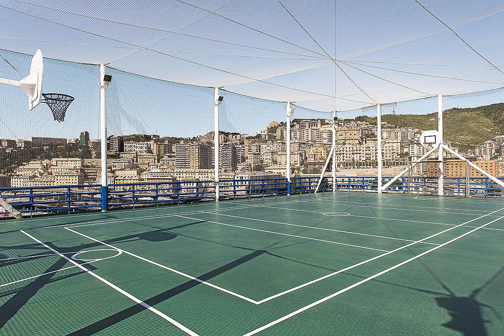 Cancha de Baloncesto MSC Sinfonia