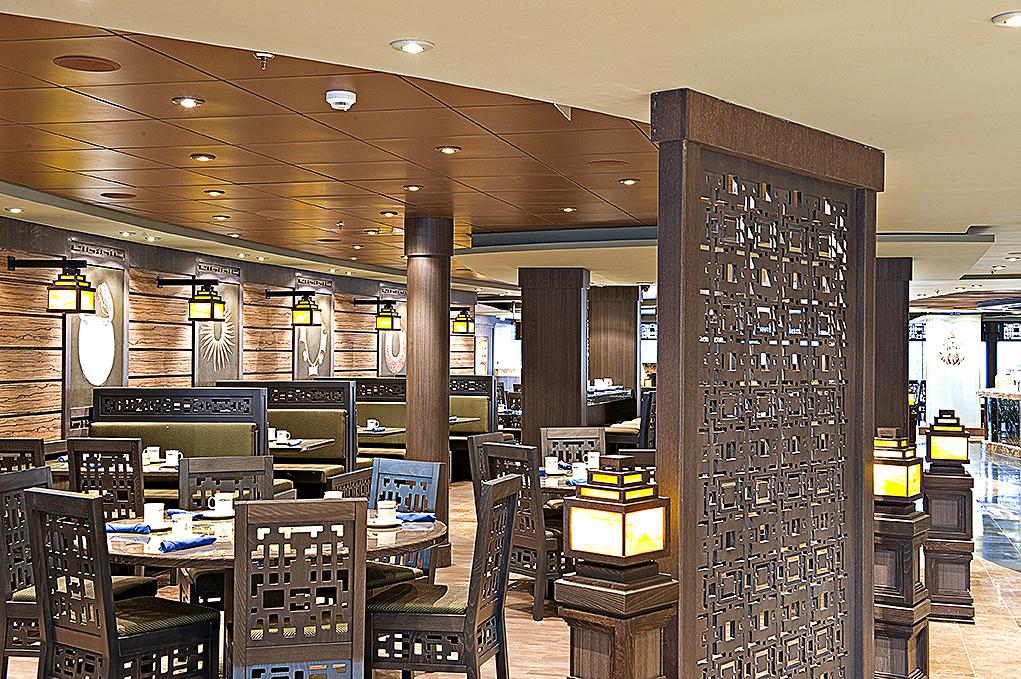 Restaurante buffet Bora Bora MSC Splendida