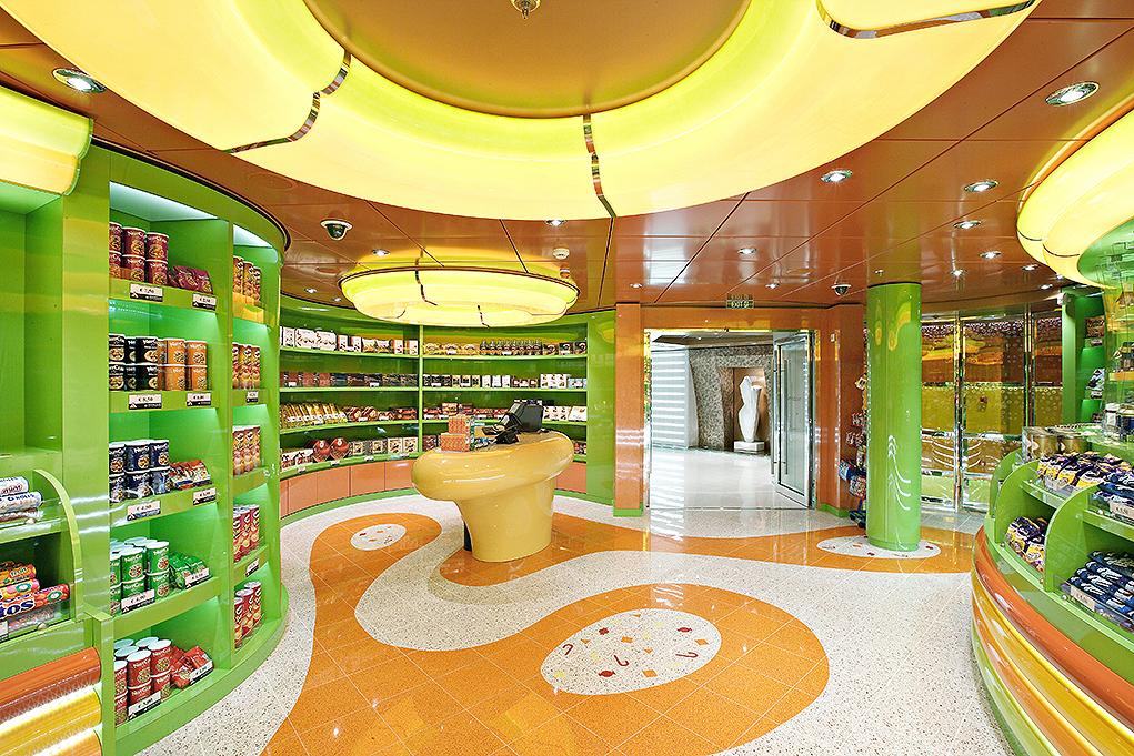 Tienda de Golosinas MSC Splendida