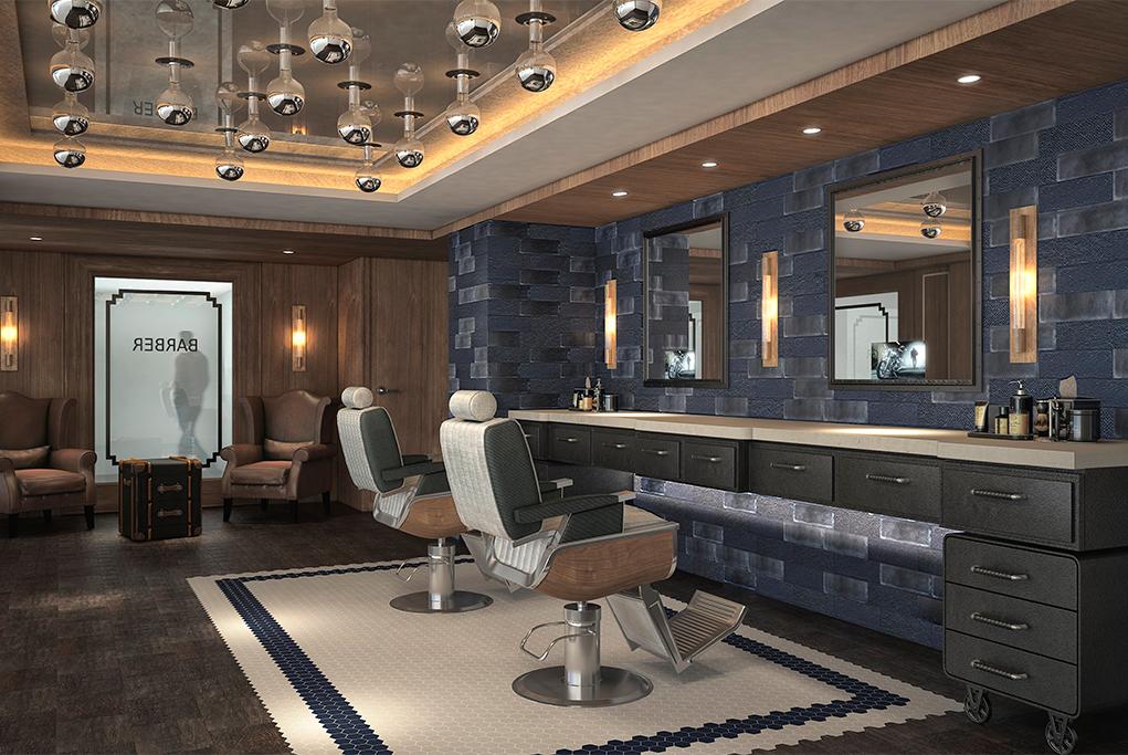 Barbería Norwegian Encore