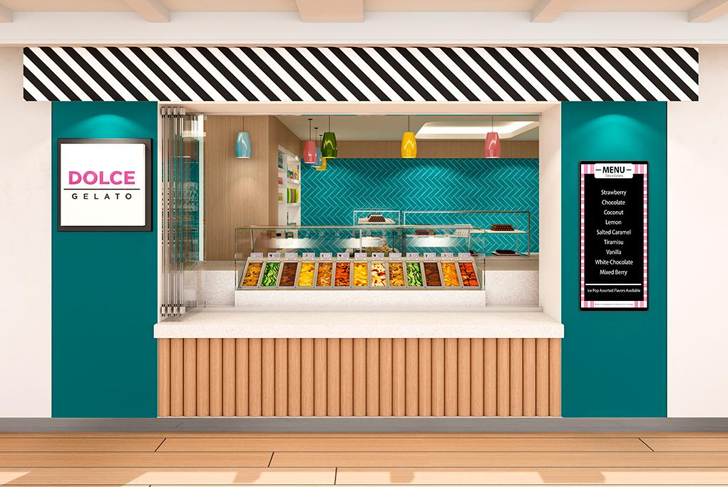 Heladeria Dolce Gelato Norwegian Encore