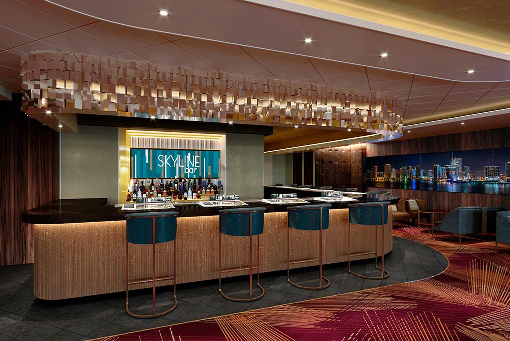 Skyline Bar Norwegian Encore