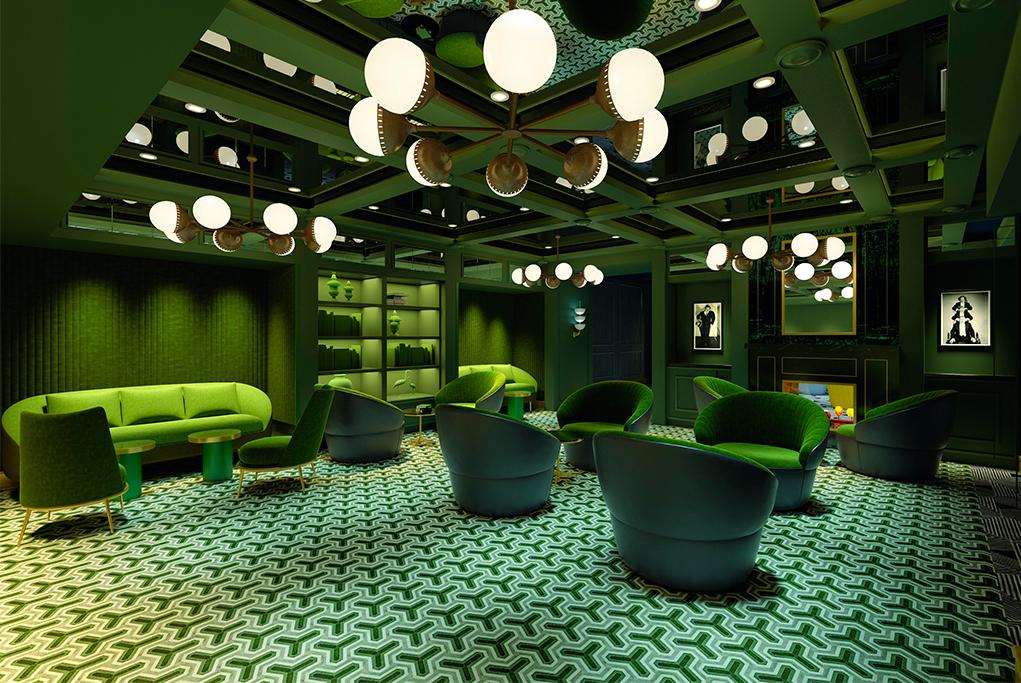 Social Green Room Norwegian Encore