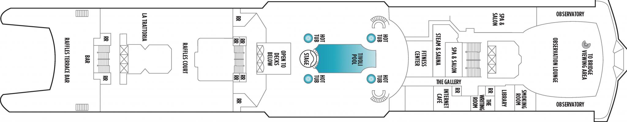 Cubierta 12 Norwegian Spirit
