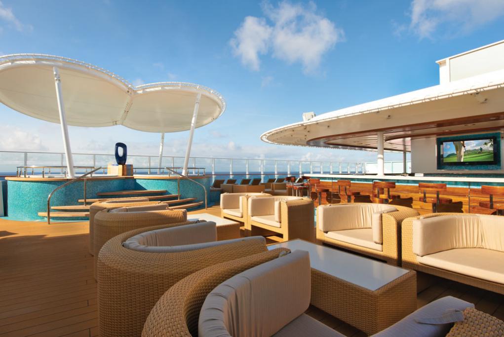 Bar Vibe Beach Club Norwegian Breakaway