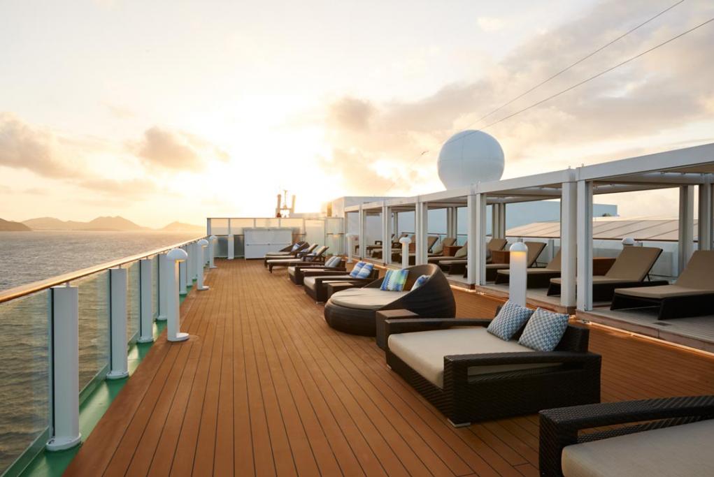 The Haven solarium Norwegian Gem