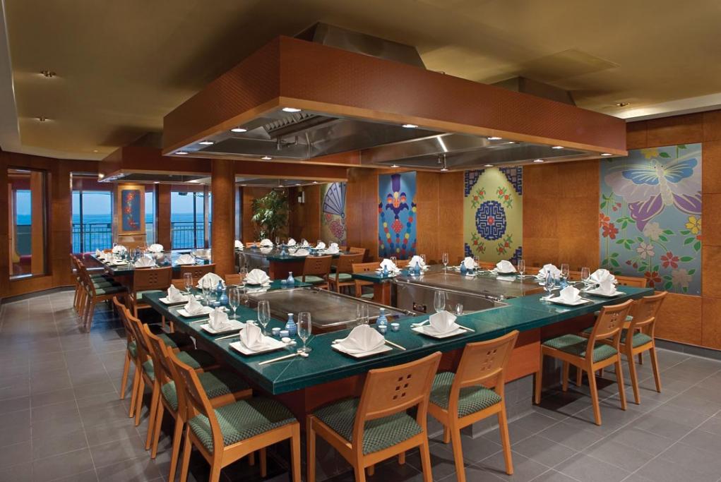 Restaurante Teppanyaki Norwegian Jewel