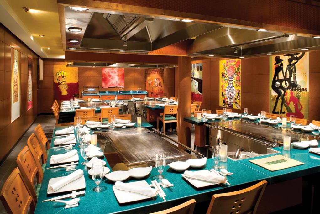 Restaurante Teppanyaki Norwegian Pearl