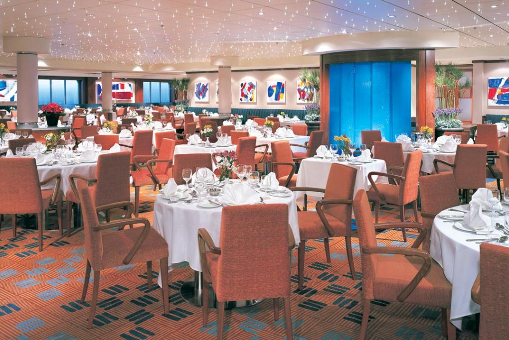 Camarote Restaurante principal Aqua - Norwegian Star