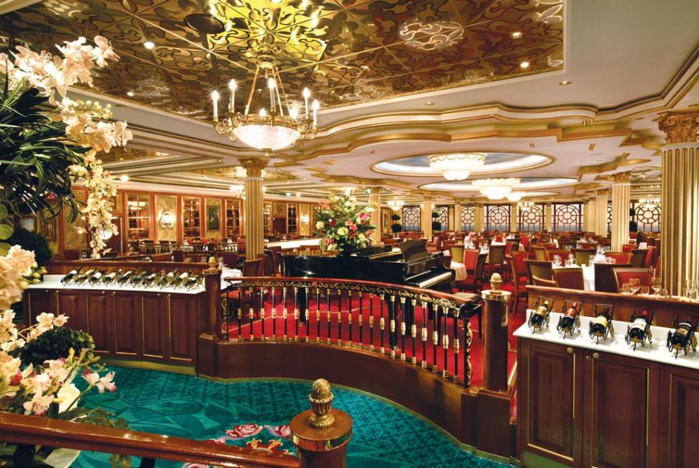 Camarote Restaurante principal Versailles - Norwegian Star