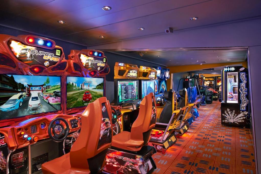 Video Arcade Norwegian Star
