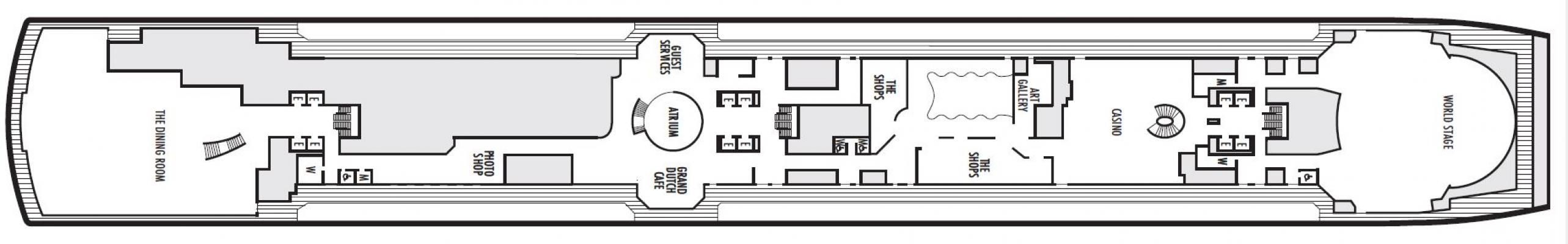 Cubierta 3 MS Nieuw Statendam