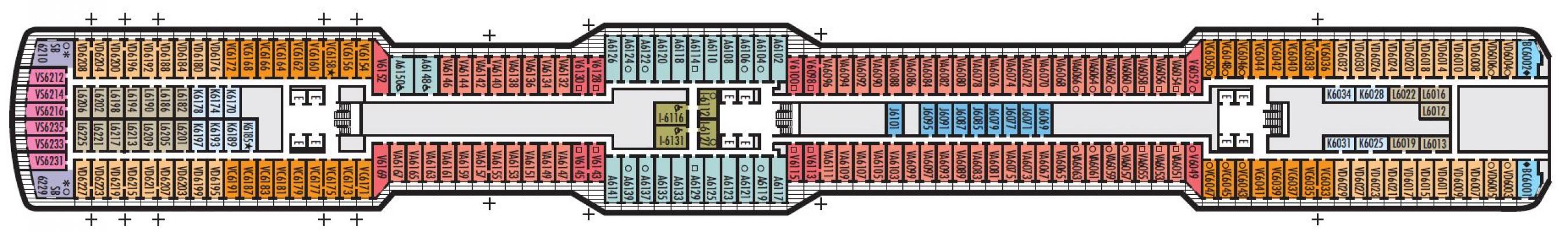 Cubierta 6 MS Nieuw Statendam