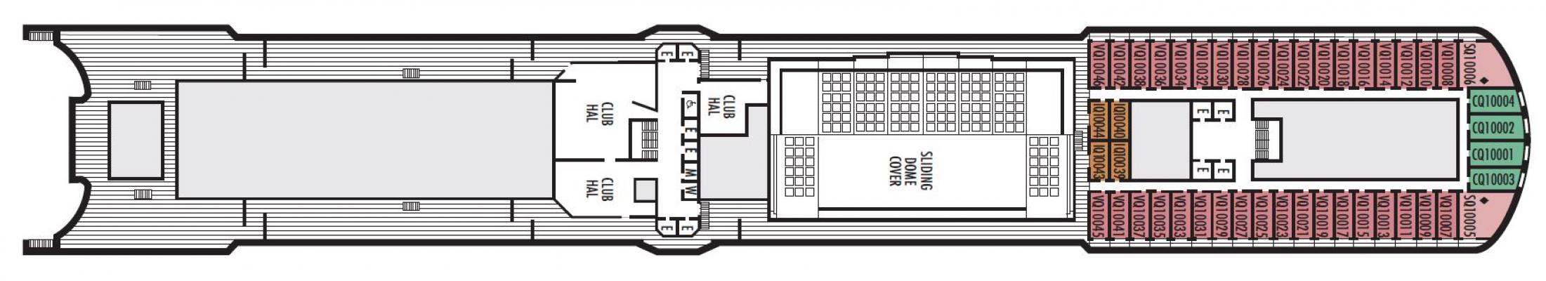 Cubierta 10 MS Nieuw Amsterdam