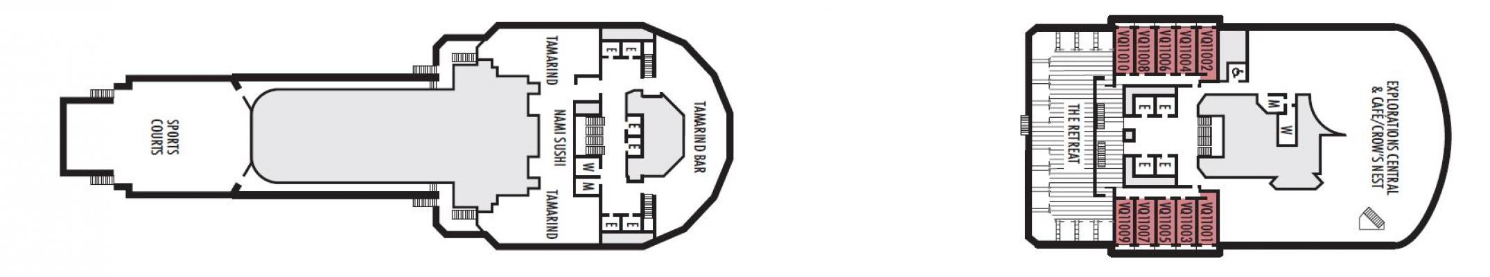 Cubierta 11 MS Nieuw Amsterdam