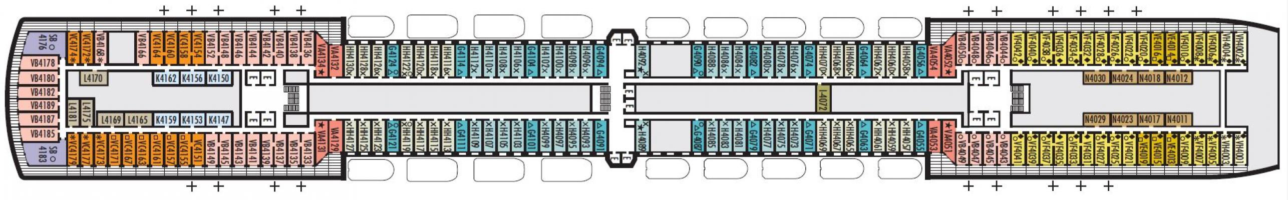 Cubierta 4 MS Nieuw Amsterdam