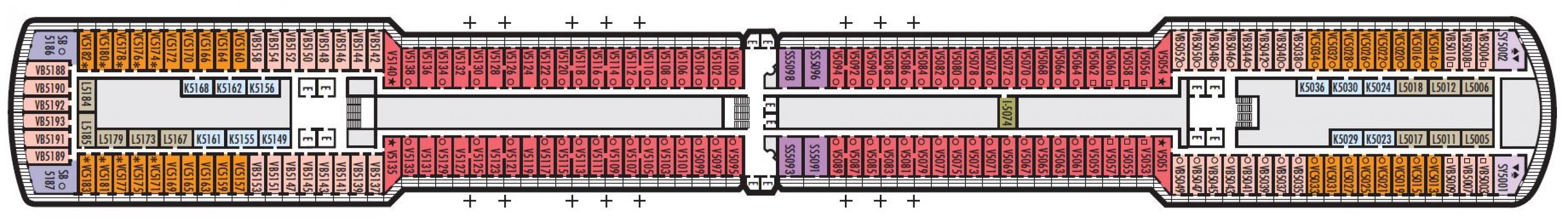 Cubierta 5 MS Nieuw Amsterdam