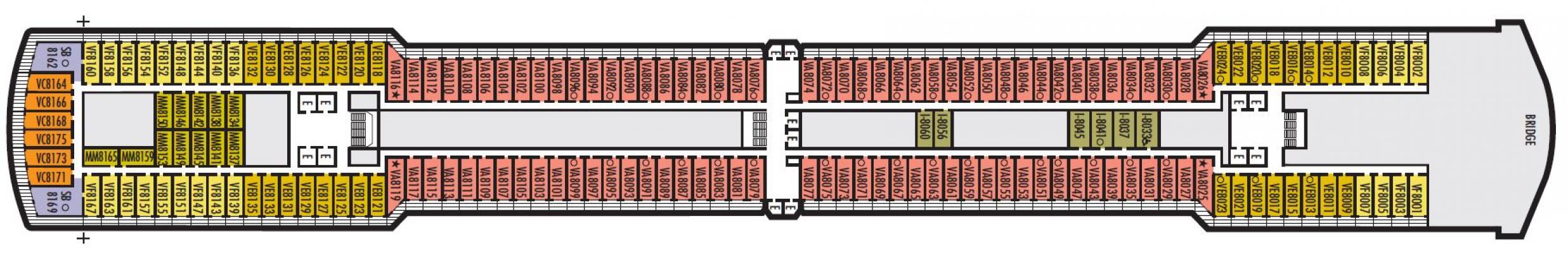 Cubierta 8 MS Nieuw Amsterdam