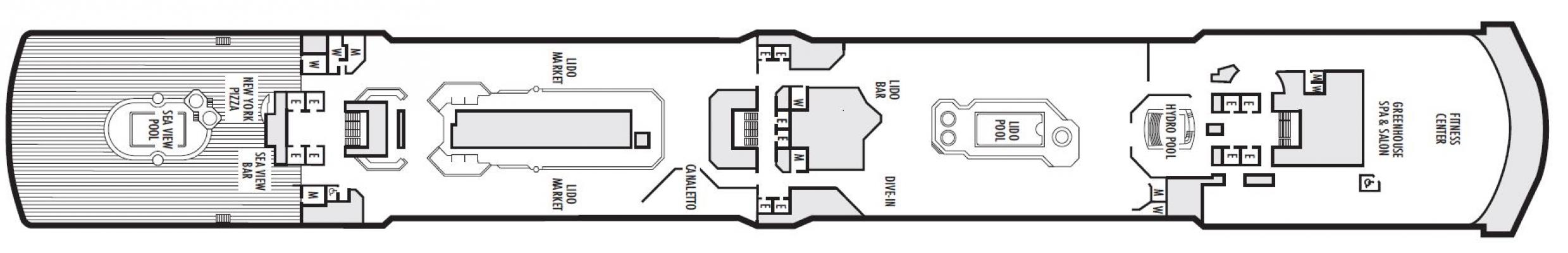 Cubierta 9 MS Nieuw Amsterdam