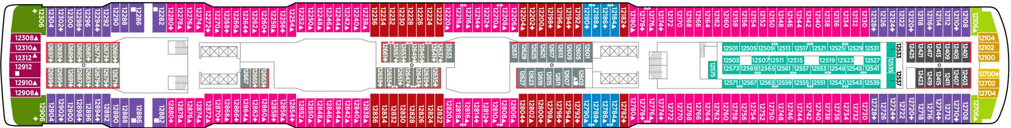 Cubierta 12 Norwegian Bliss