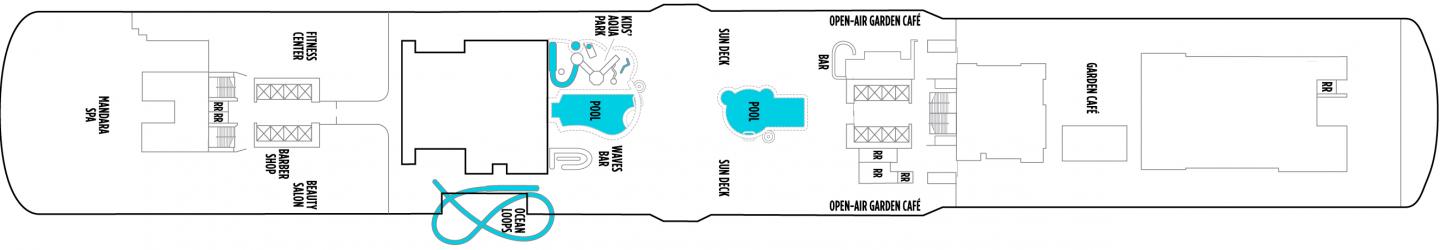 Cubierta 16 Norwegian Bliss