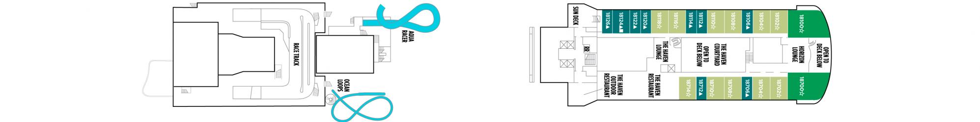 Cubierta 18 Norwegian Bliss