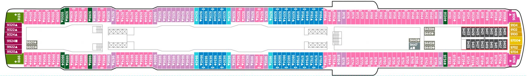 Cubierta 9 Norwegian Bliss