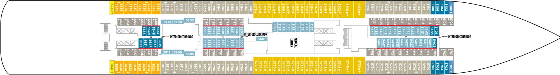 Cubierta 5 Norwegian Breakaway