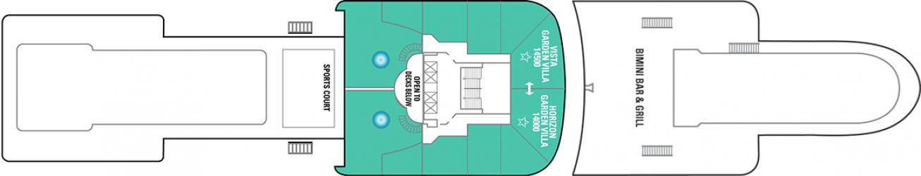 Cubierta 14 Norwegian Dawn