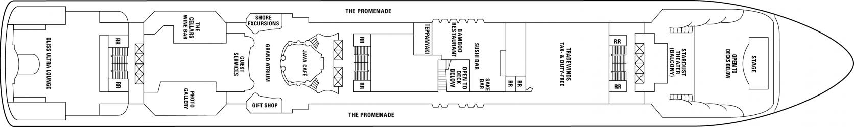 Cubierta 7 Norwegian Dawn