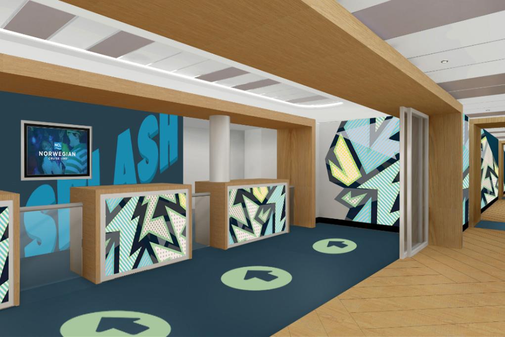 Club infantil Splash Academy Norwegian Encore